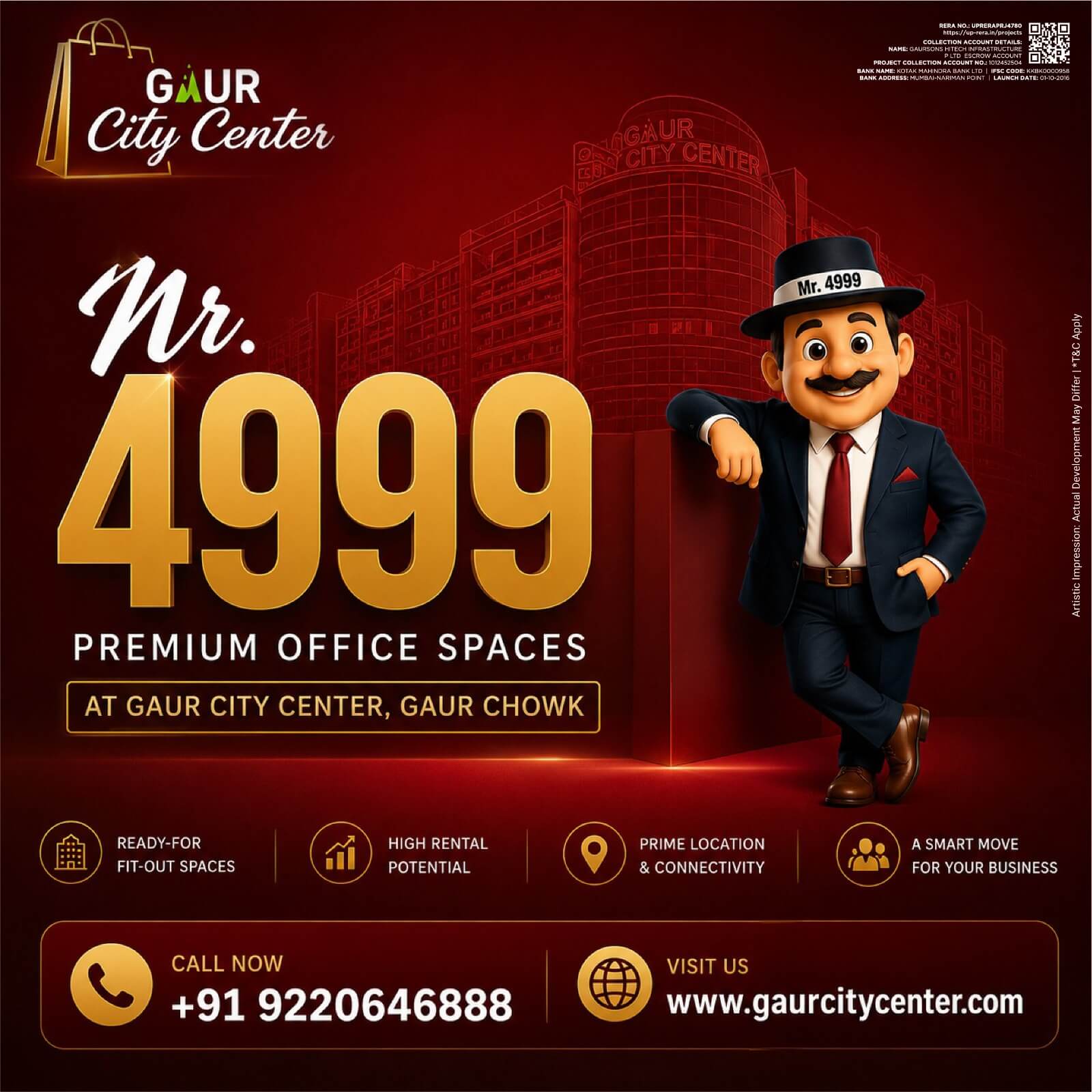Mr. 4999 Gaur City Center